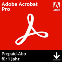 1 Jahr vorausbezahlt: Acrobat Pro Abonnement 